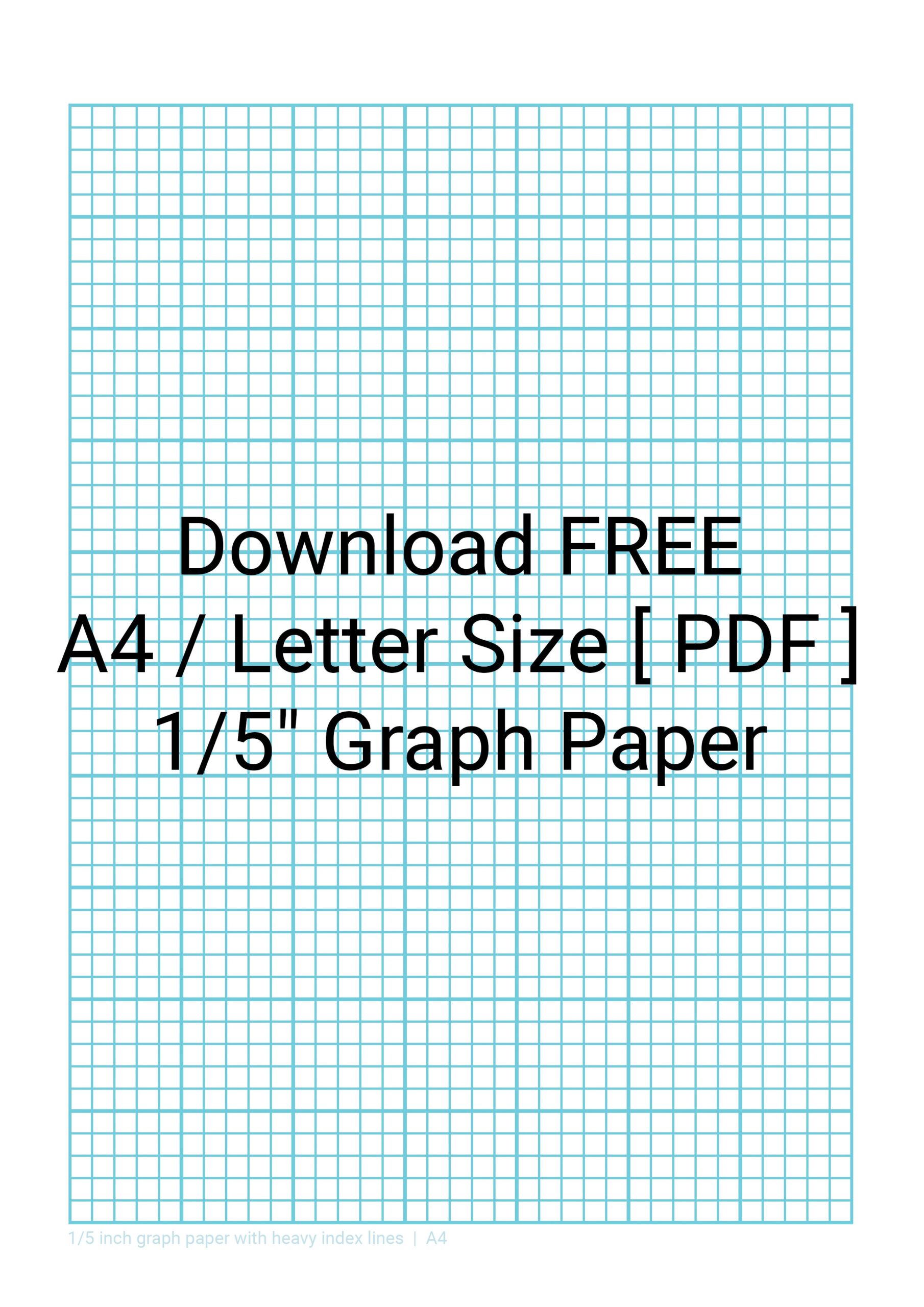 Free Printable Graph Paper Full Sheet Pdf