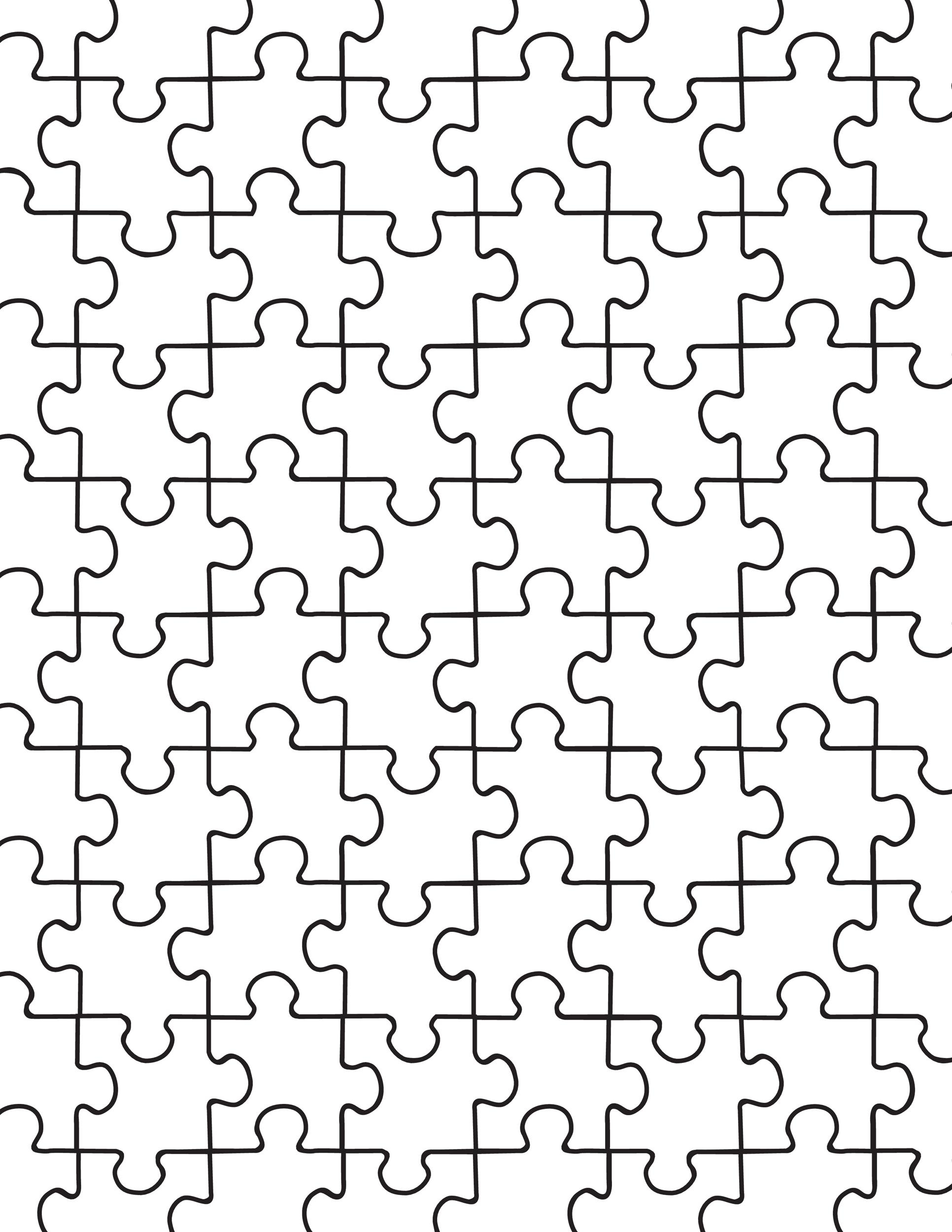 Printable Puzzle Template