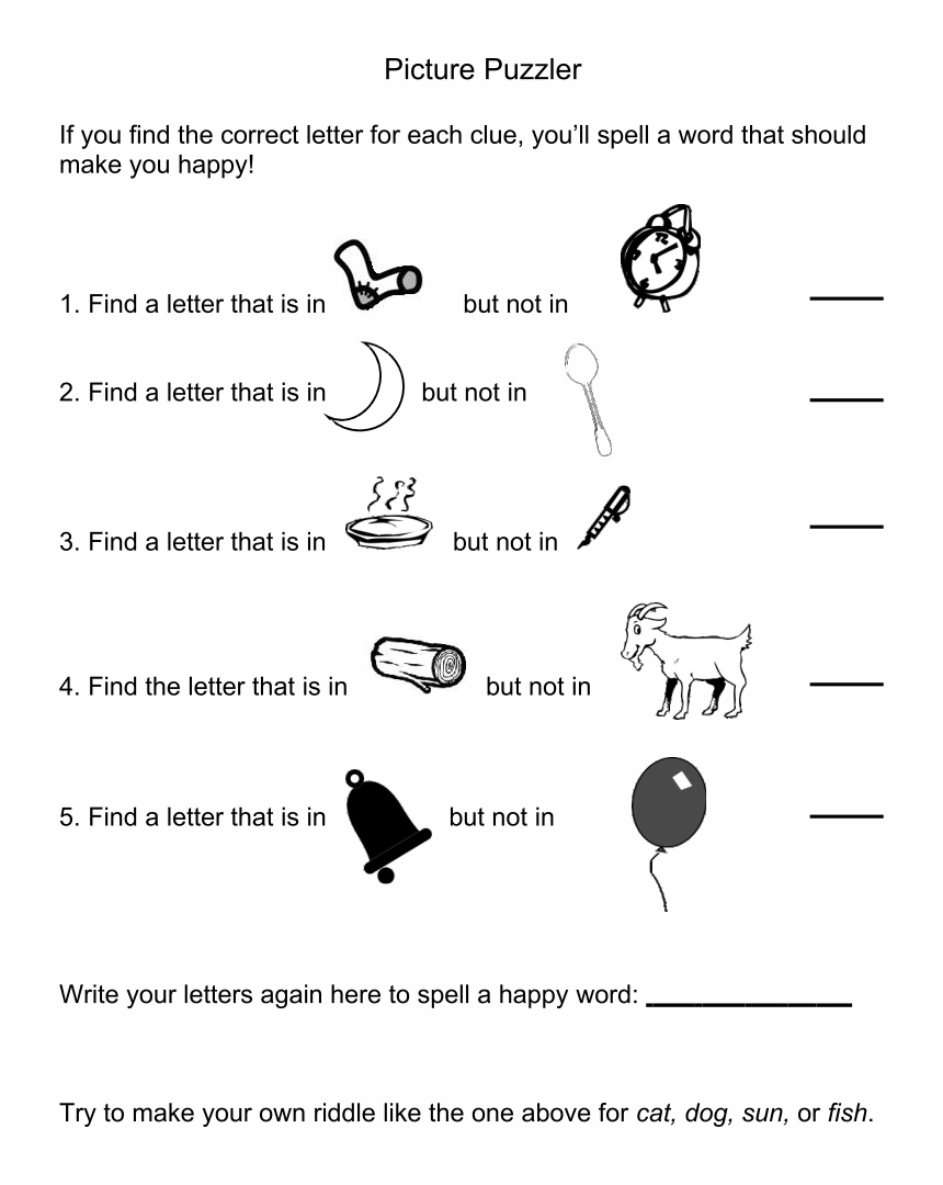 Free Printable Senior Game Worksheets