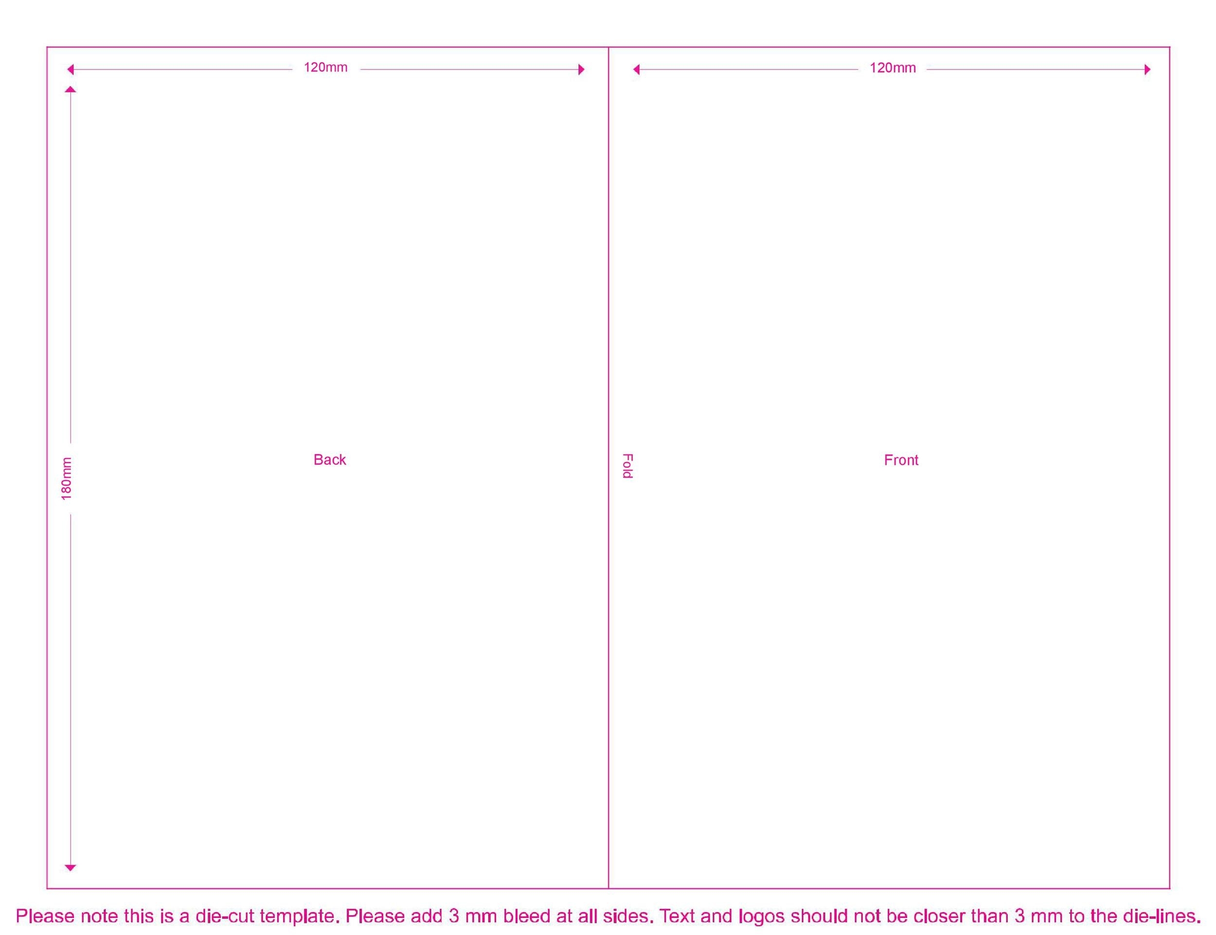 Printable Booklet Template