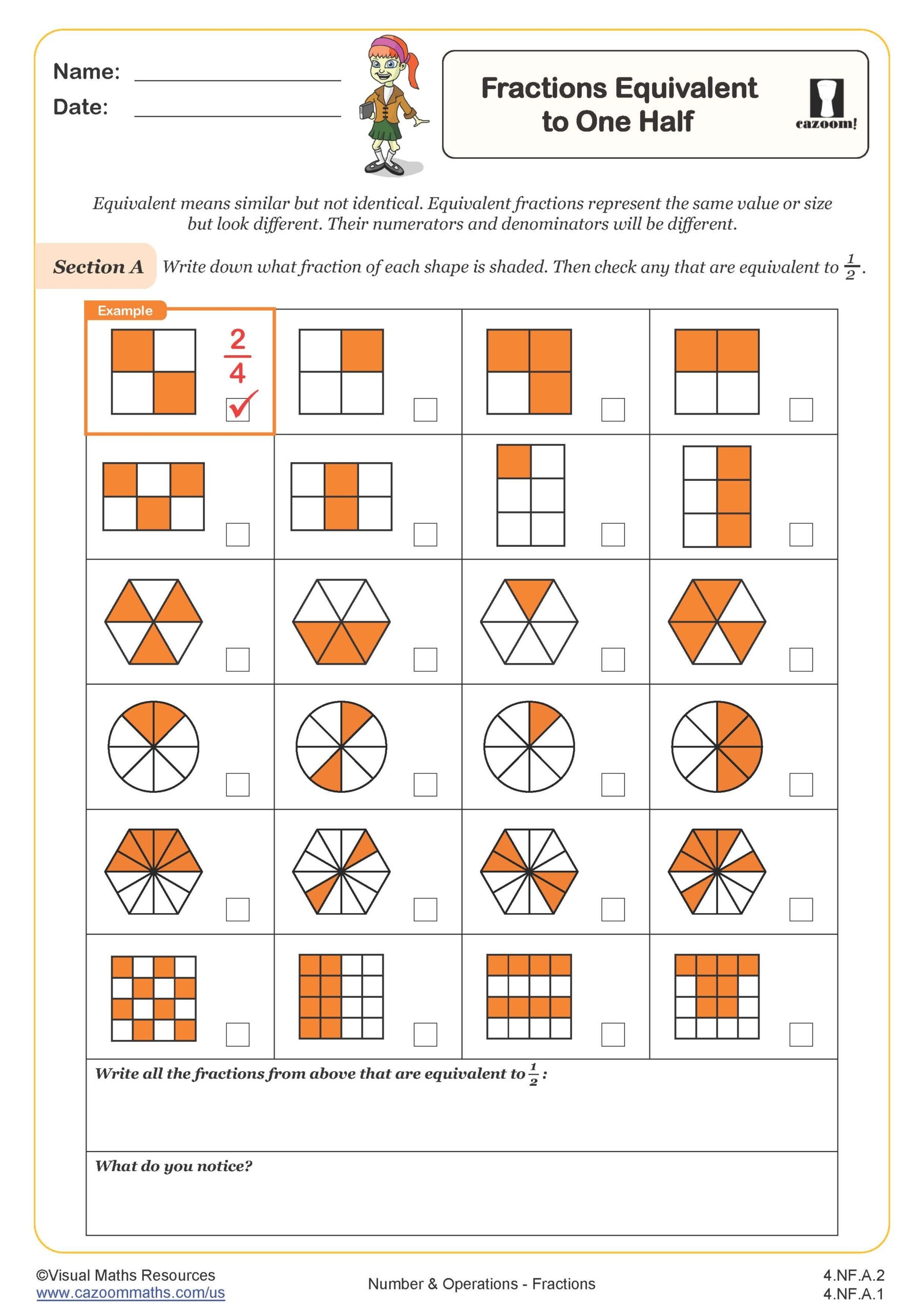 Free Printable Worksheets For 4th Grade Math