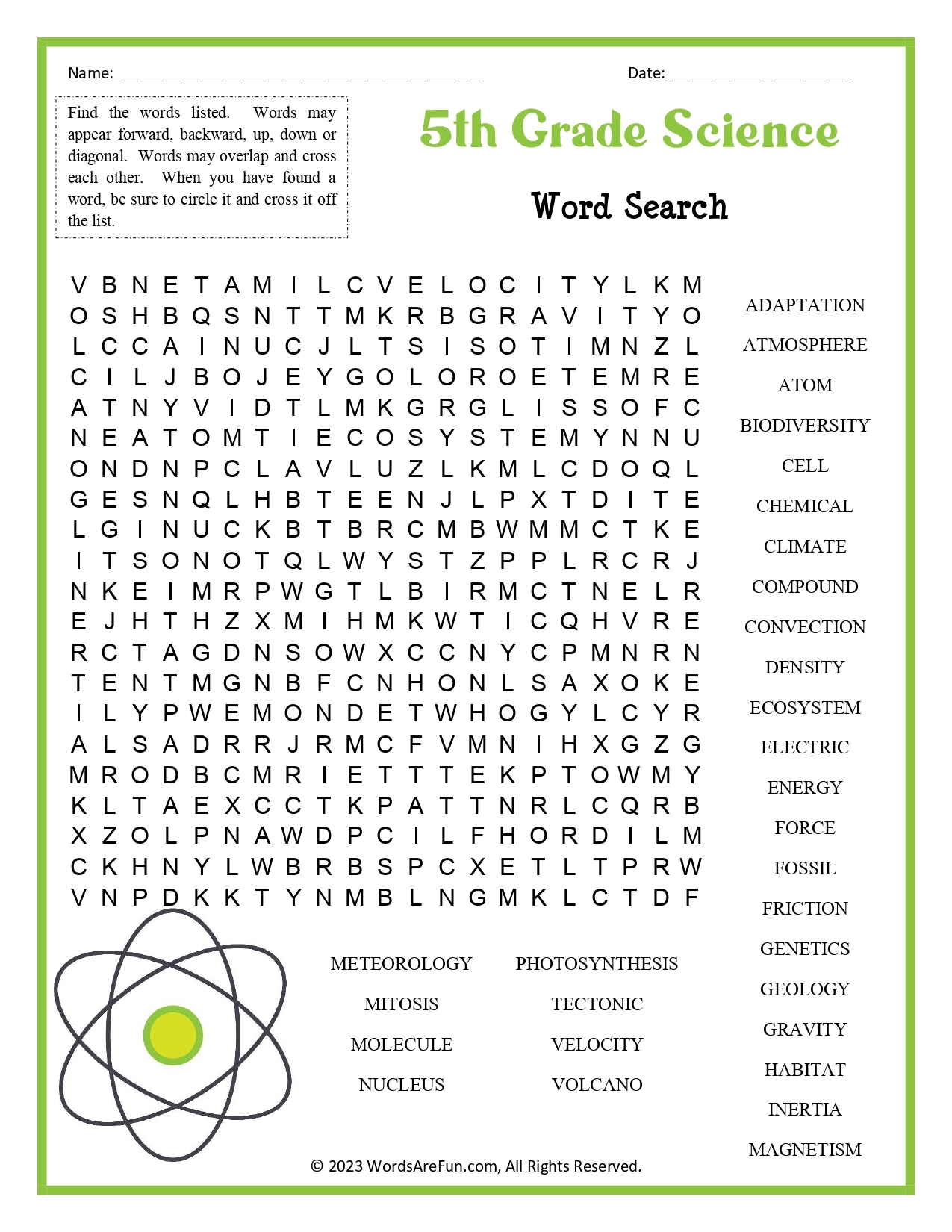 Puzzles For 5th Grade Printable