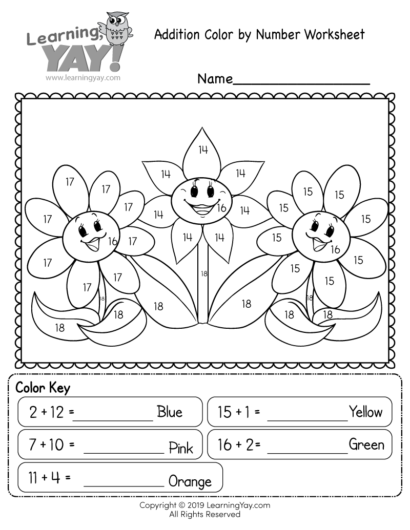 Printable Worksheets For 1st Graders Free