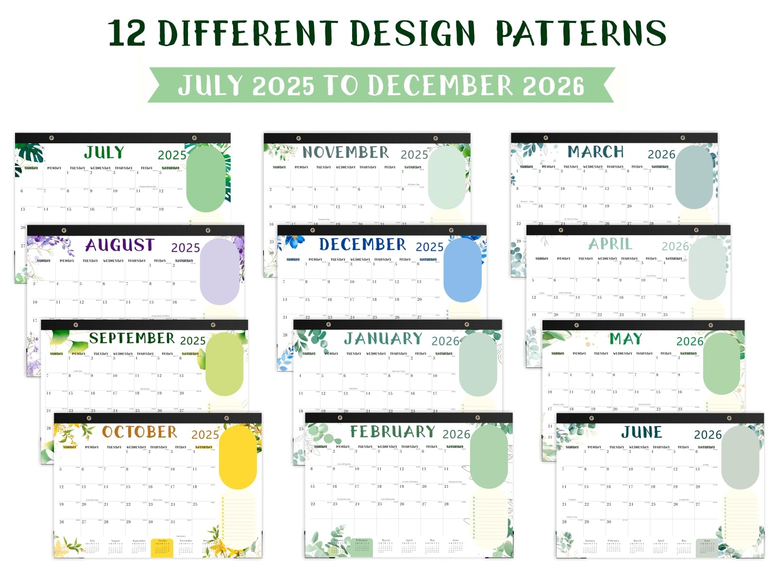 November 2026 Calendar Printable Waterproof