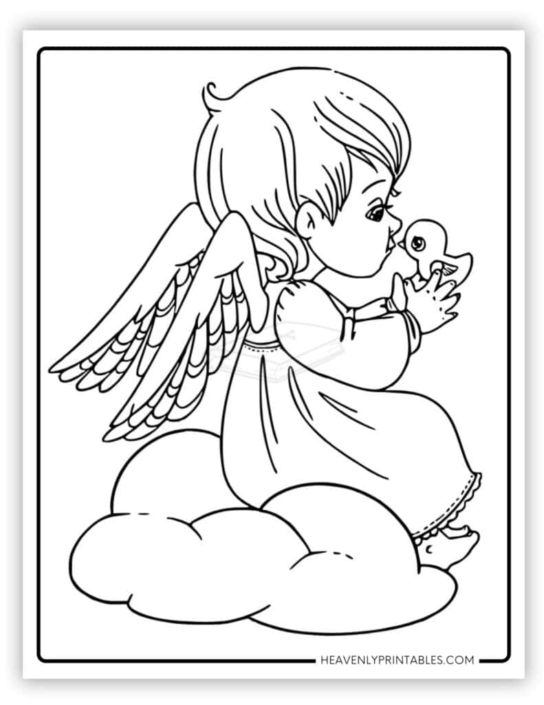 Free Printable Angels For Kids