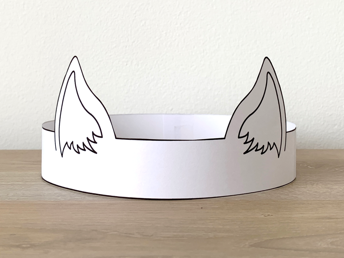 Cat Ear Template Printable