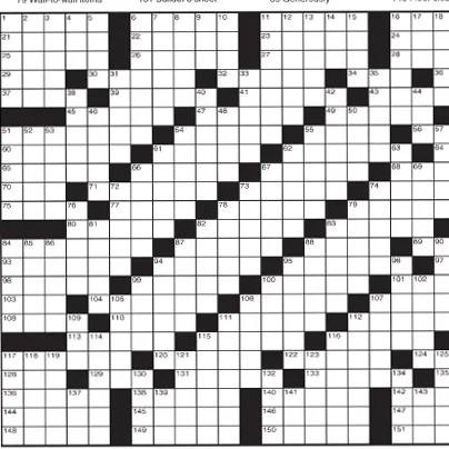 Correct Sunday Crossword Can Be Found Here Twin Cities