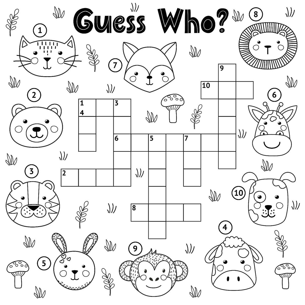 Free Printable Puzzle Page