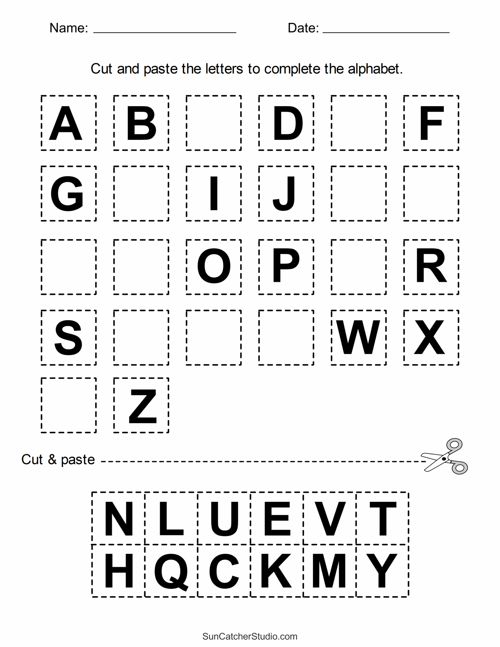 Pre Kindergarten Worksheets Free Printable