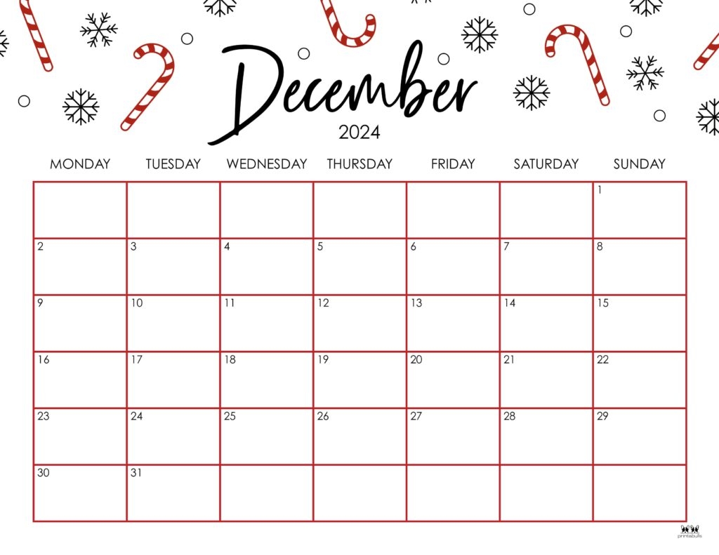 December 2024 Calendars 50 FREE Printables Printabulls December 2024 Calendars 50 FREE Printables Printabulls