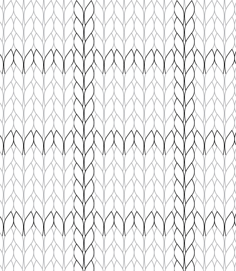 Knitter's Graph Paper Printable
