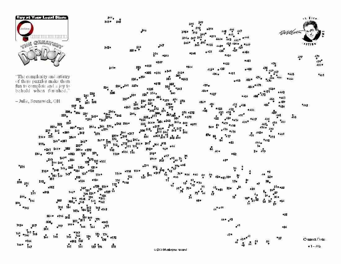 Free Printable 500 Dot To Dot Worksheets