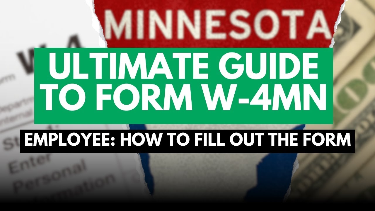 Minnesota Form M4 Instructions