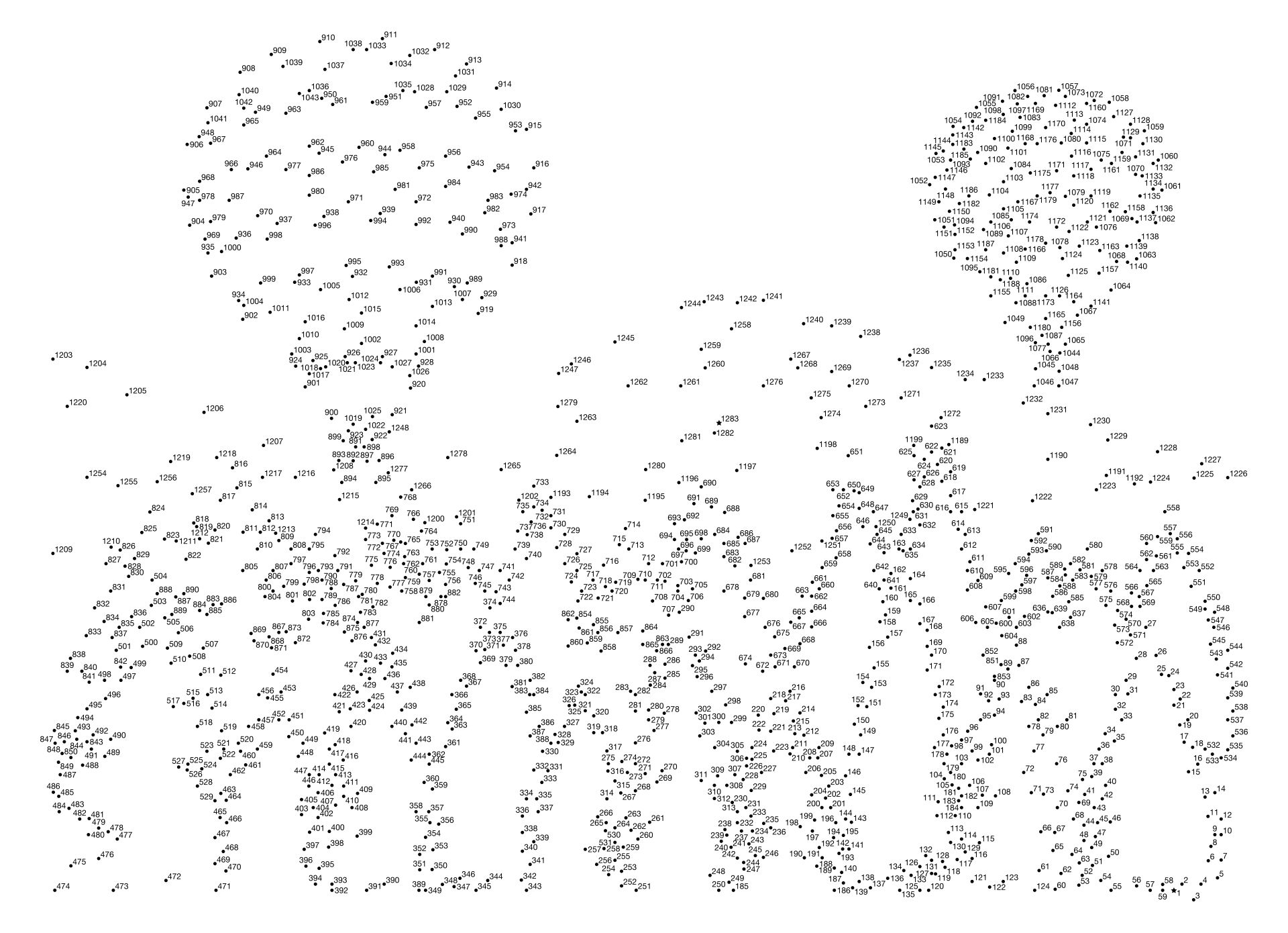 Extreme Dot To Dot Printable Coloring Pages Kids Activities Blog 
