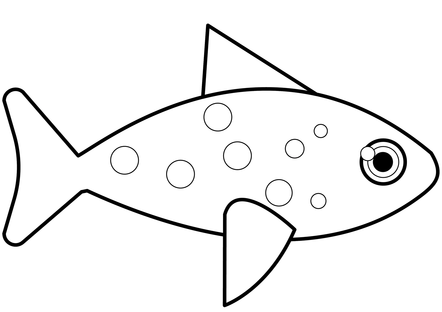 Fish Printable Printable Party Favors