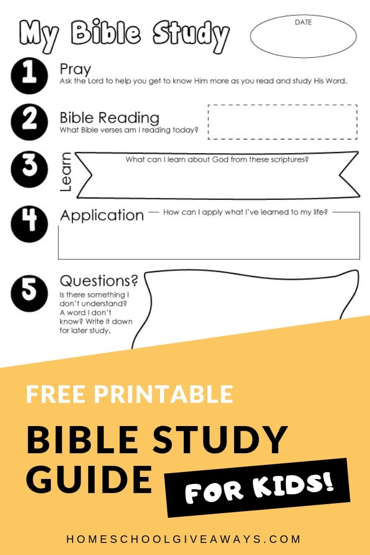 Youth Bible Lessons Free Printable
