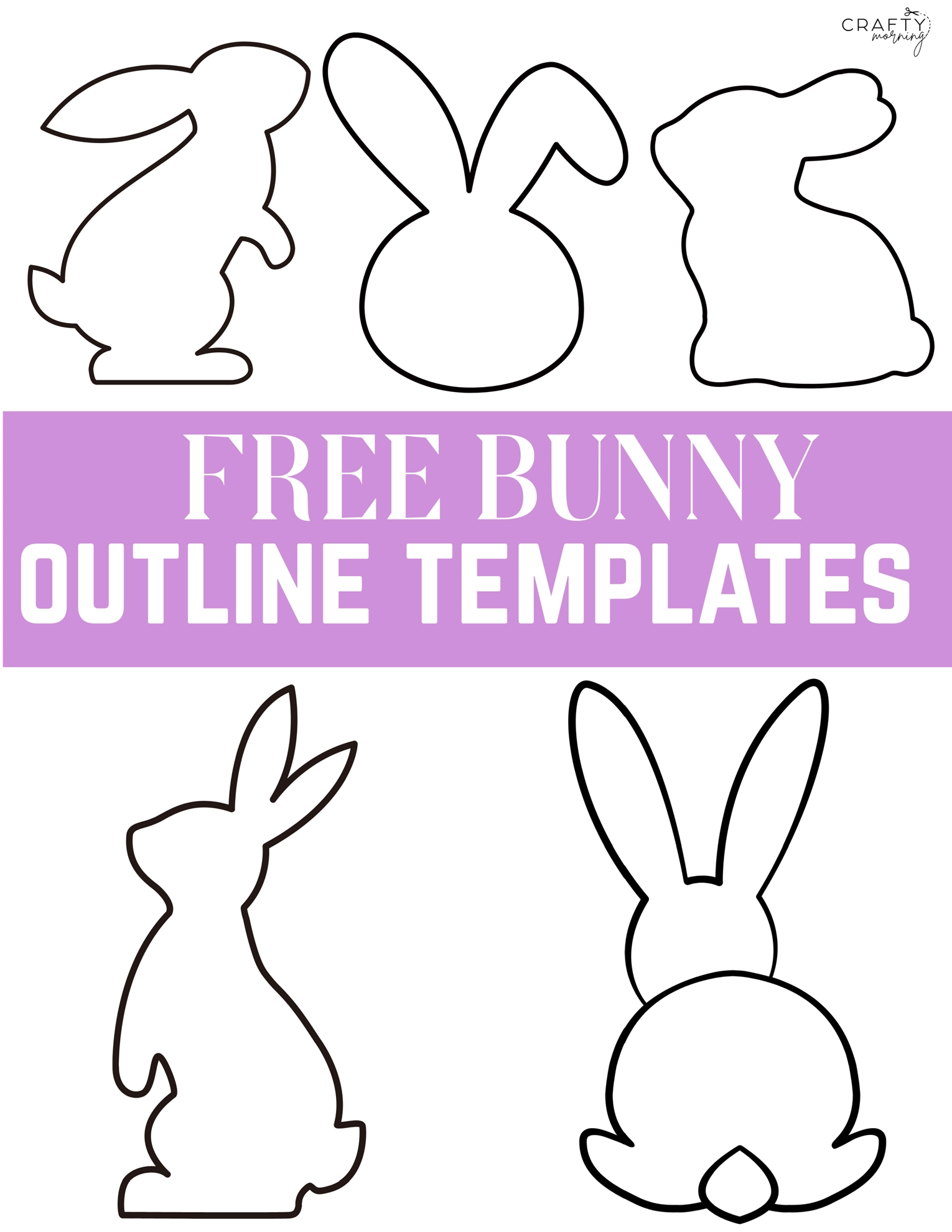 Easter Bunny Templates Printable Free
