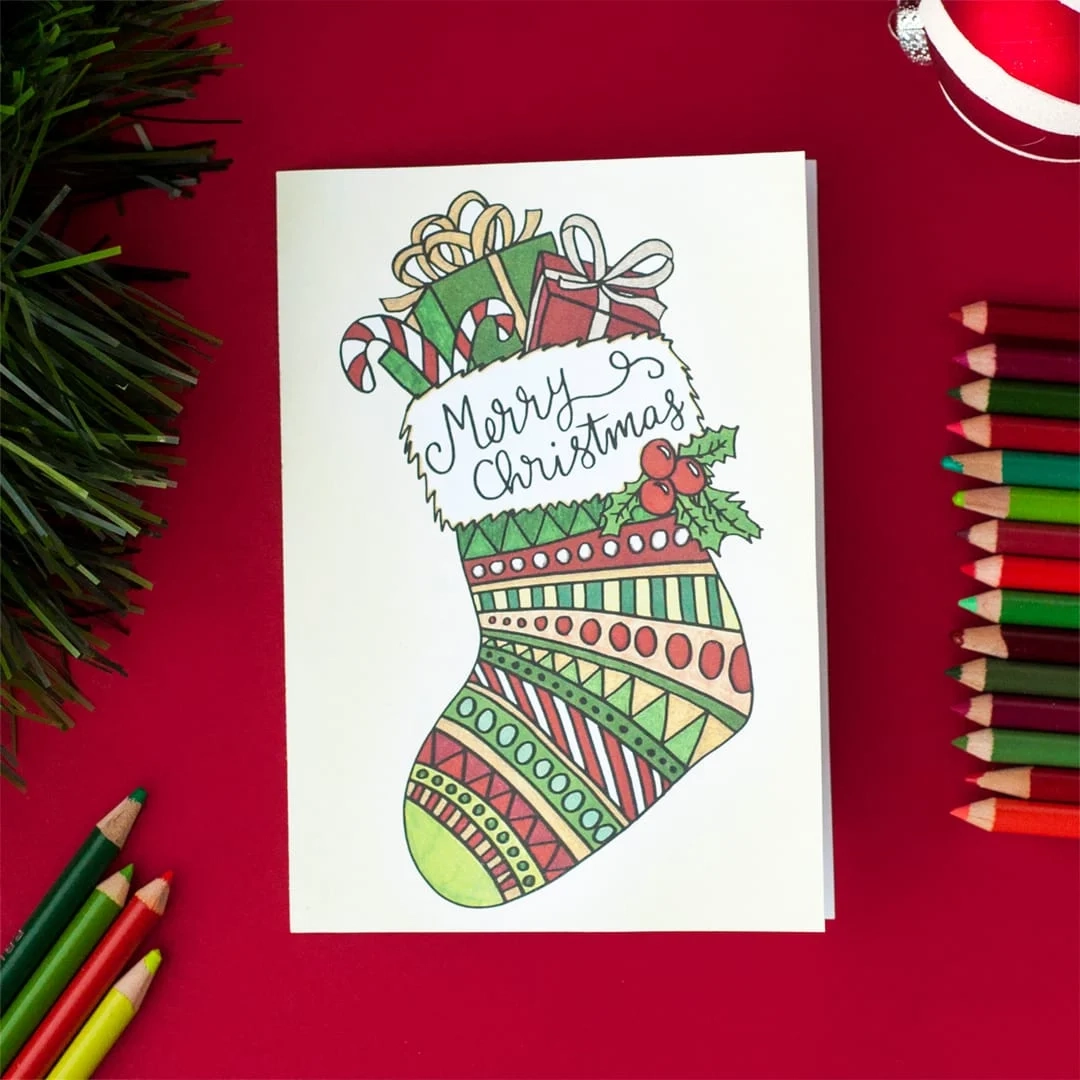 Christmas Card Template Free Printable