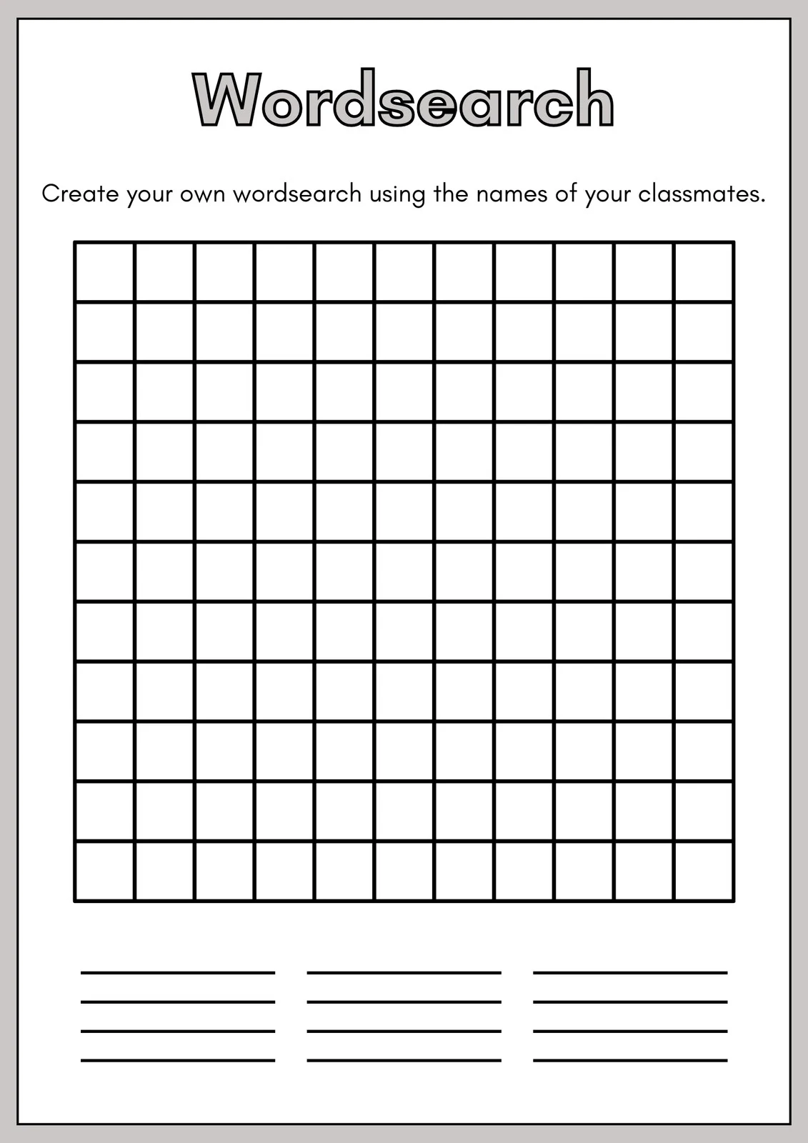 Free Custom Printable Worksheets For Teachers Canva