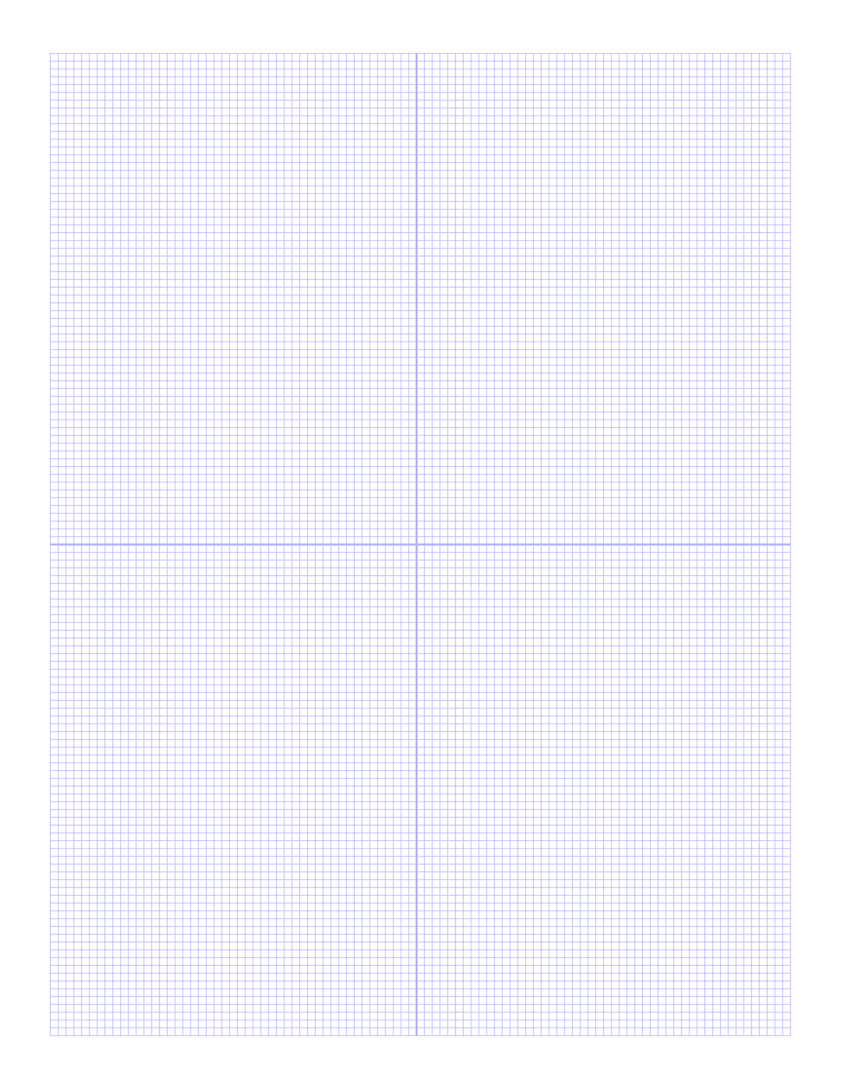 Graph Paper 11x17 Free Printable