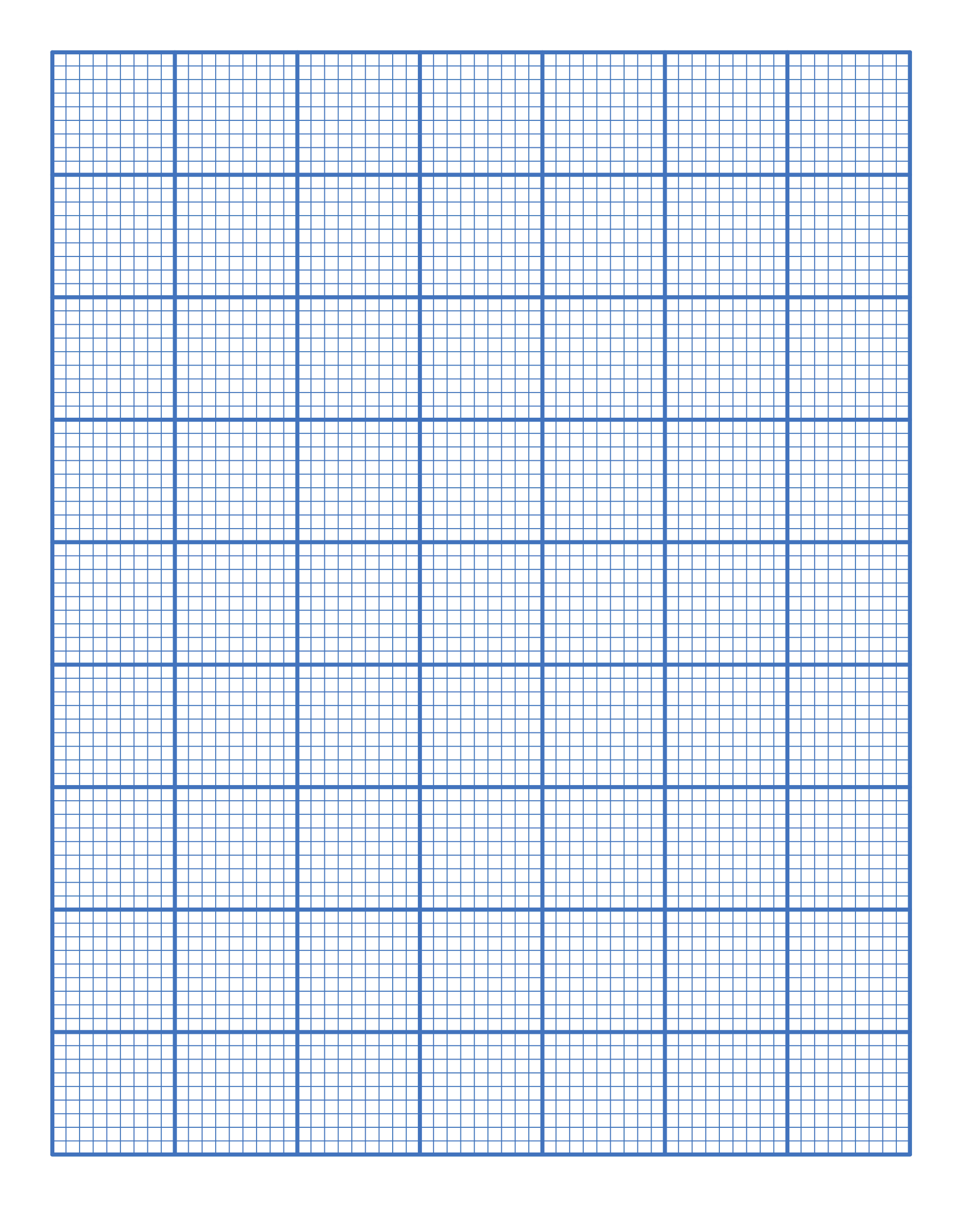 Graph Paper Template Printable Free