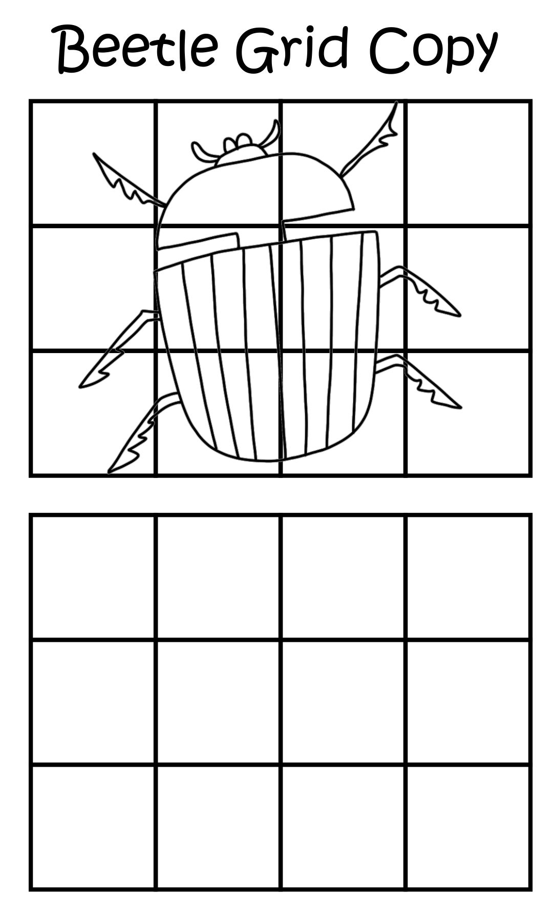 Free Printable Grid Drawing Worksheets For All Ages Worksheets 