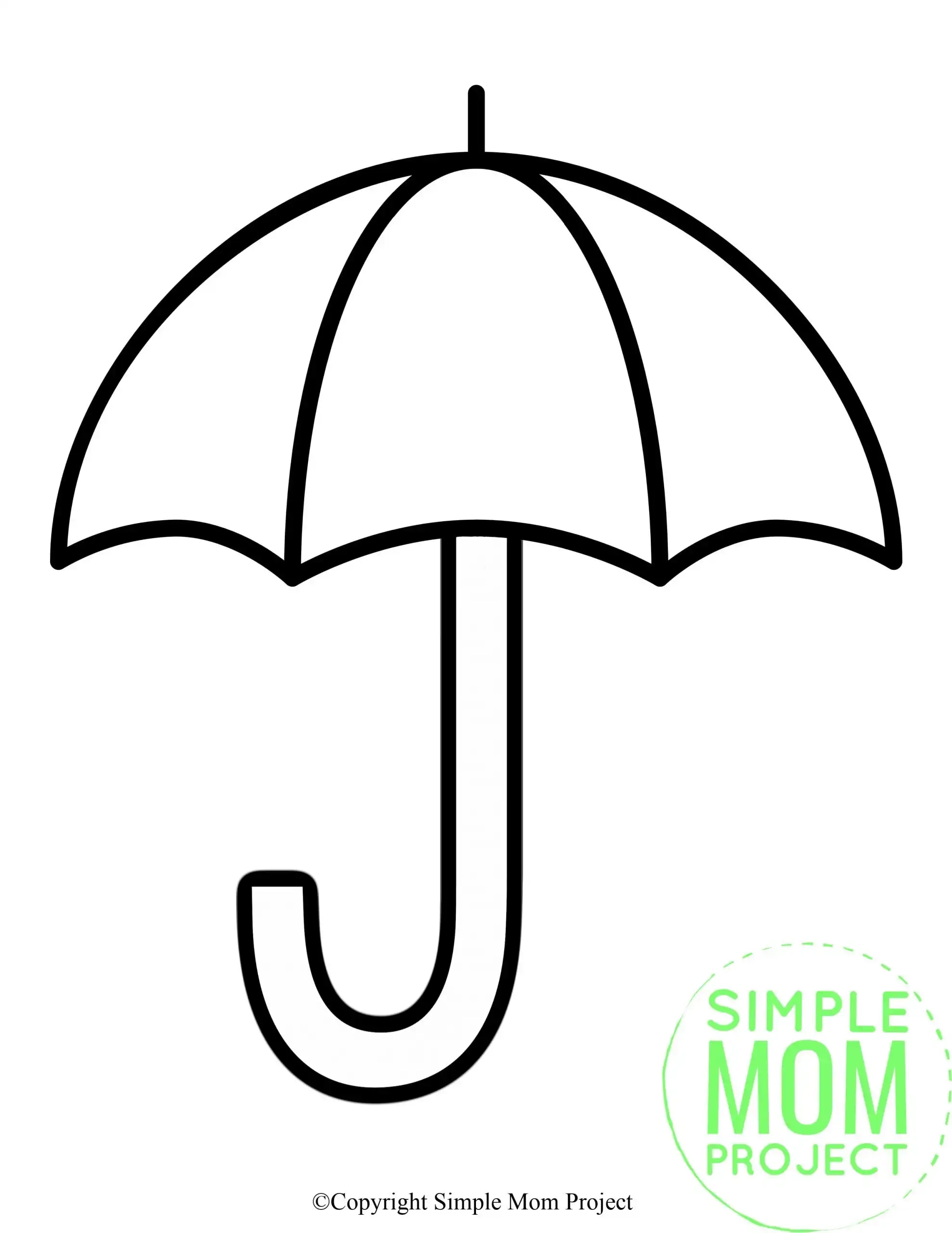 Free Printable Umbrella Stencils Download Free Printable Umbrella 