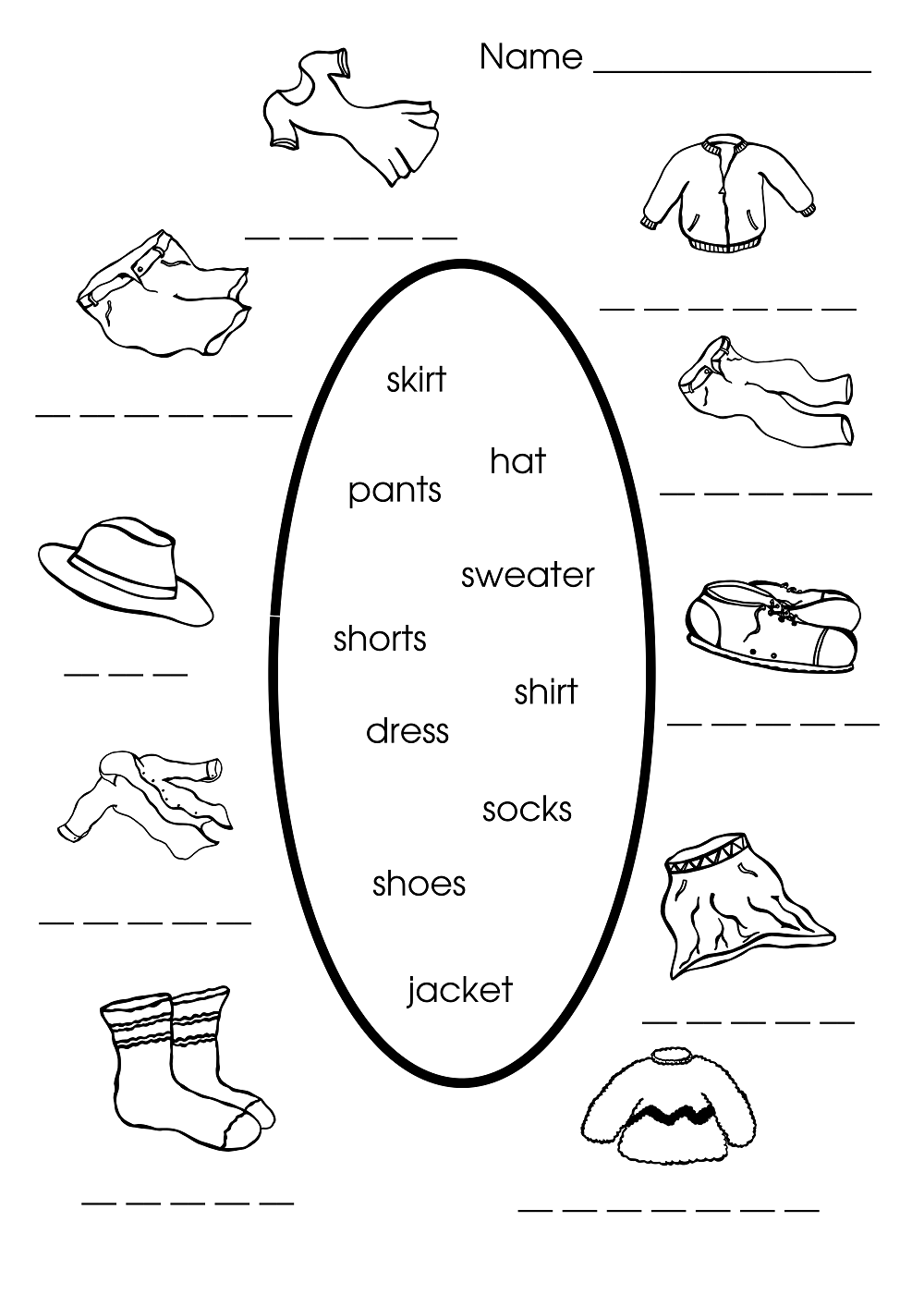 Kids Educational Printable Worksheets