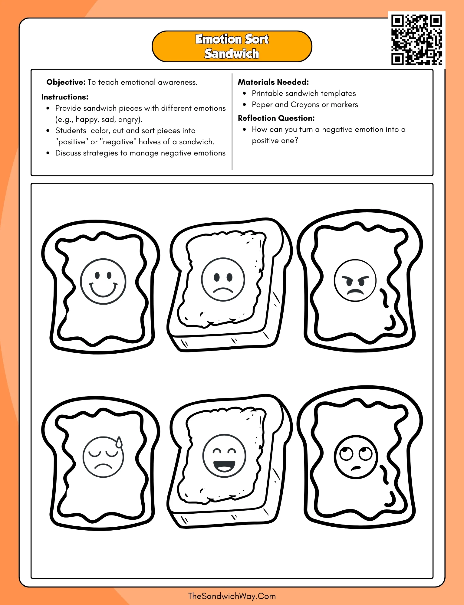 Free Printable Sel Worksheets