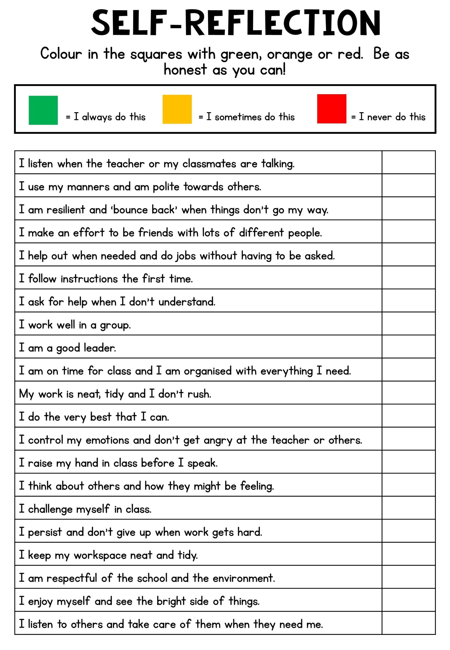 Free Social Emotional Learning Writing Printable Kindermomma 