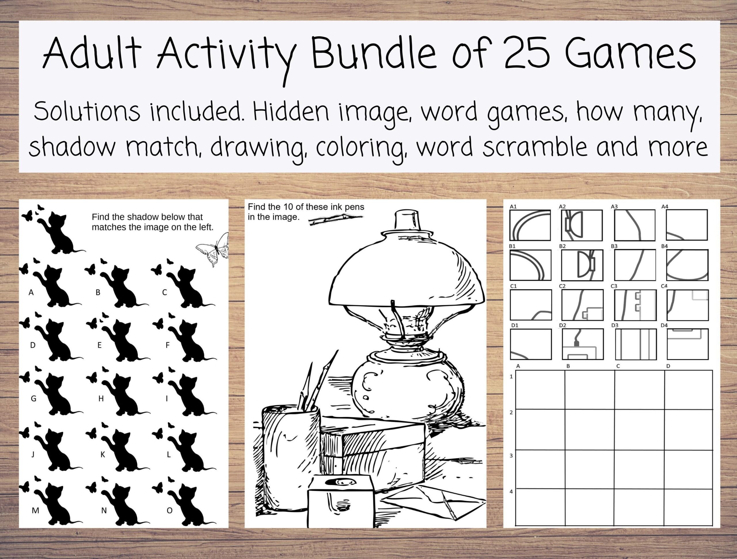 Fun amp Games Games amp Puzzles Puzzles Adult Puzzles 25 