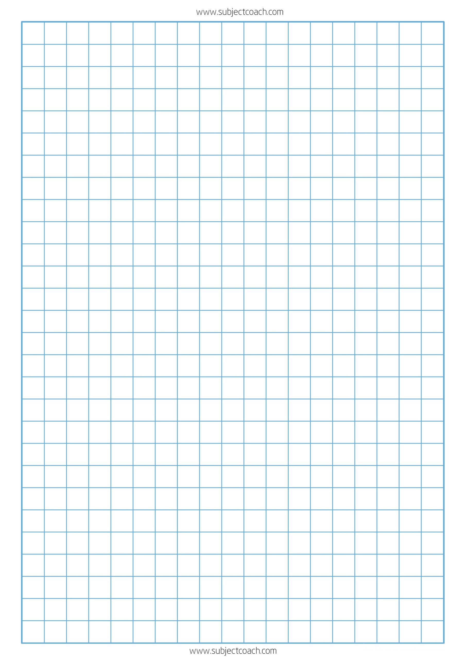 Graph Paper 1cm Printable