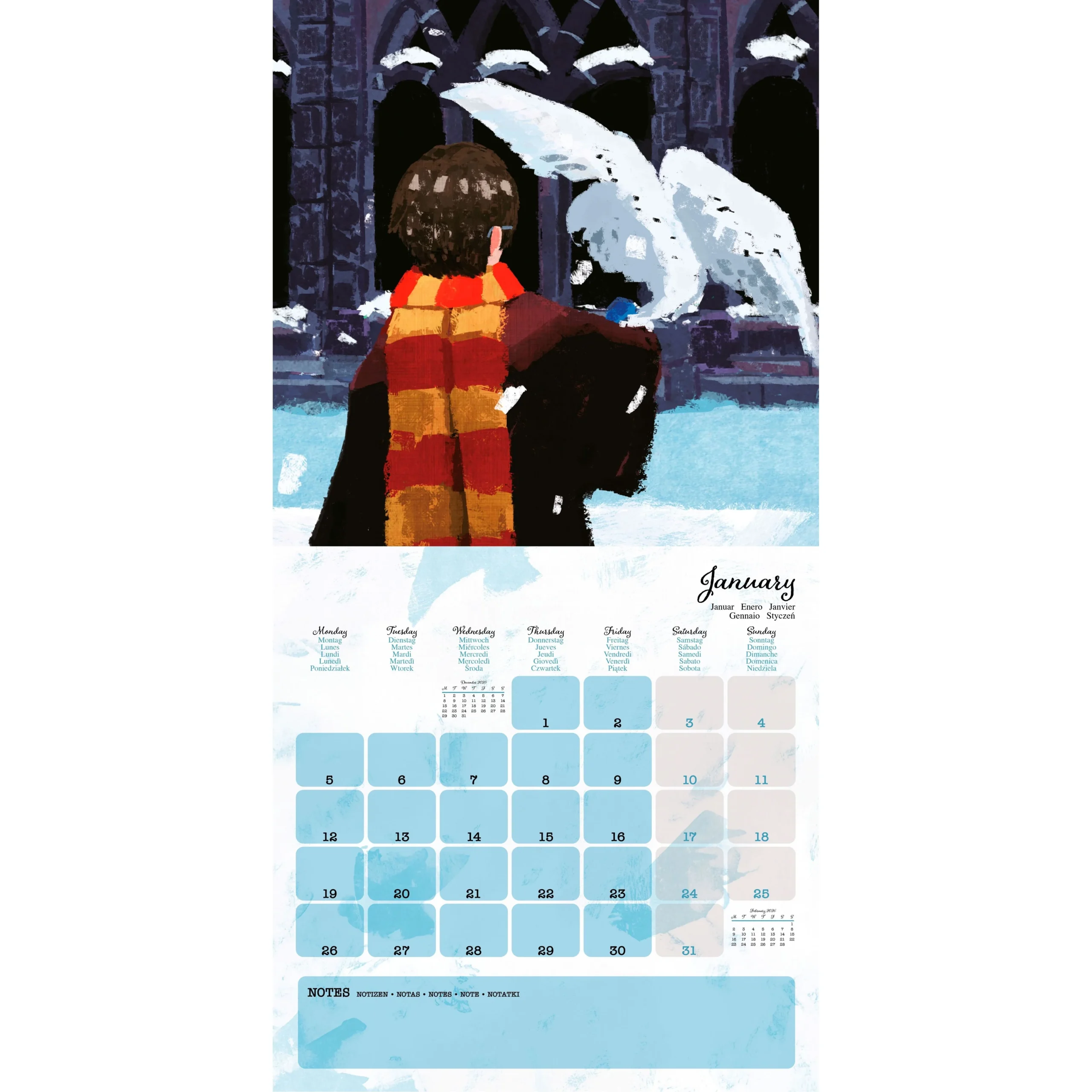 HARRY POTTER CLASSIC Buy The 2026 Calendar At A Great Price 