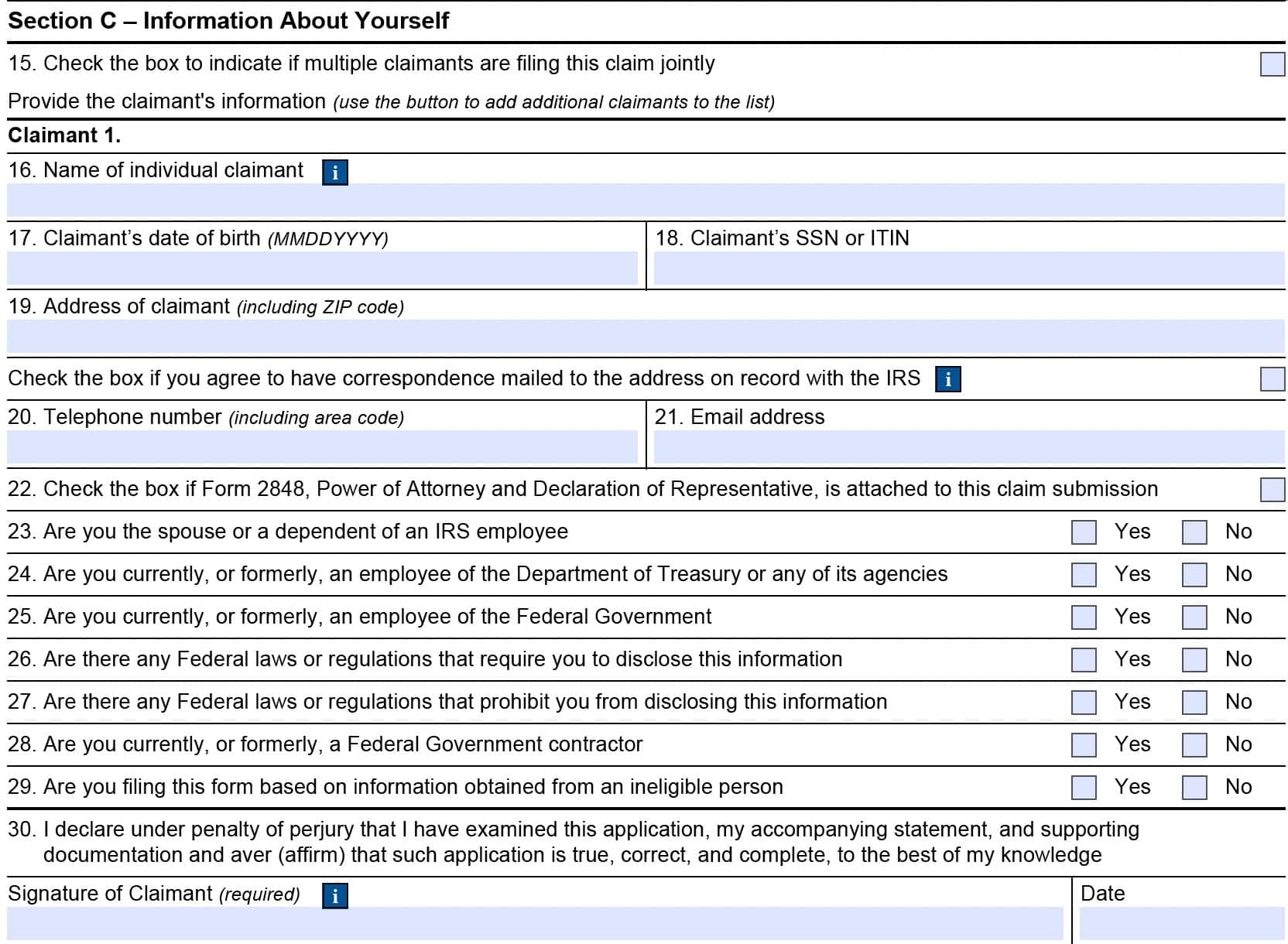 Irs Form 211 Pdf