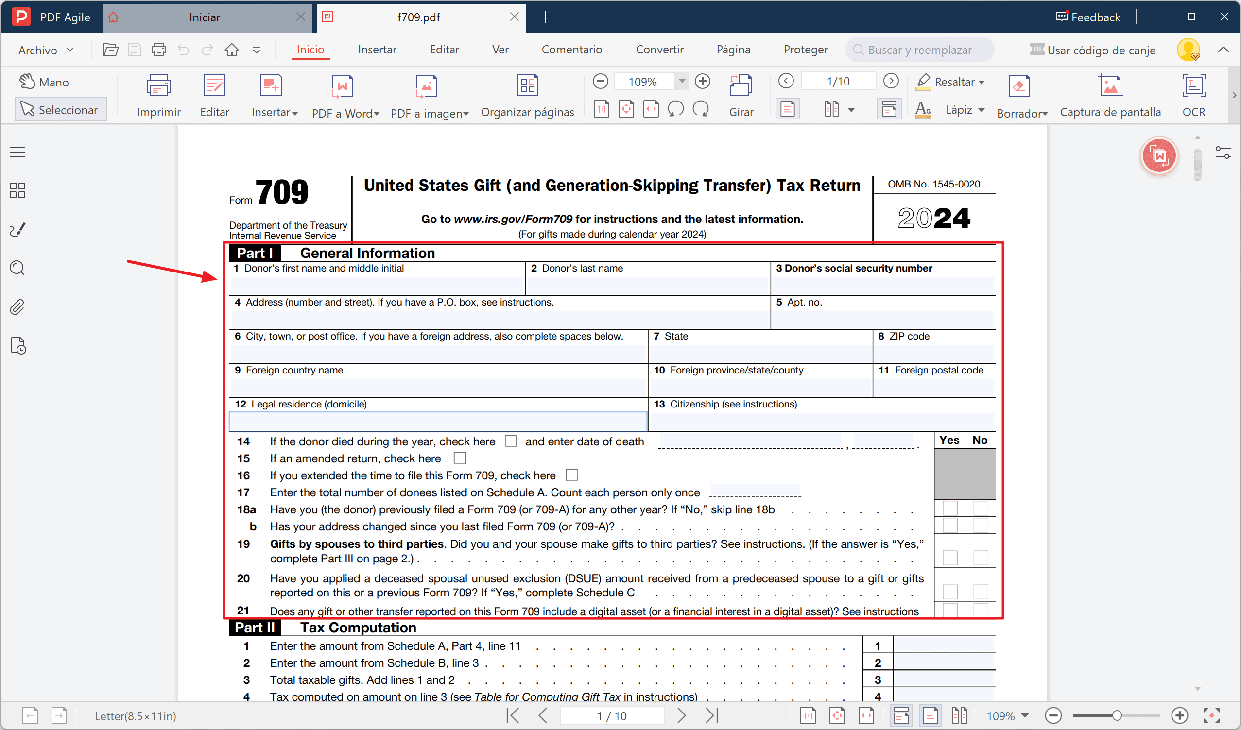 Irs Tax Form For Gifts