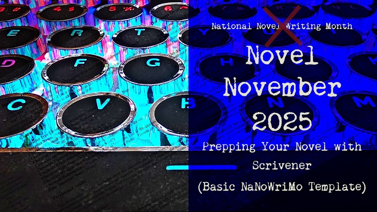Novel November Is Coming Fast Using Scrivener For NaNoWriMo 2025 NaNoWriMo Basic Template 