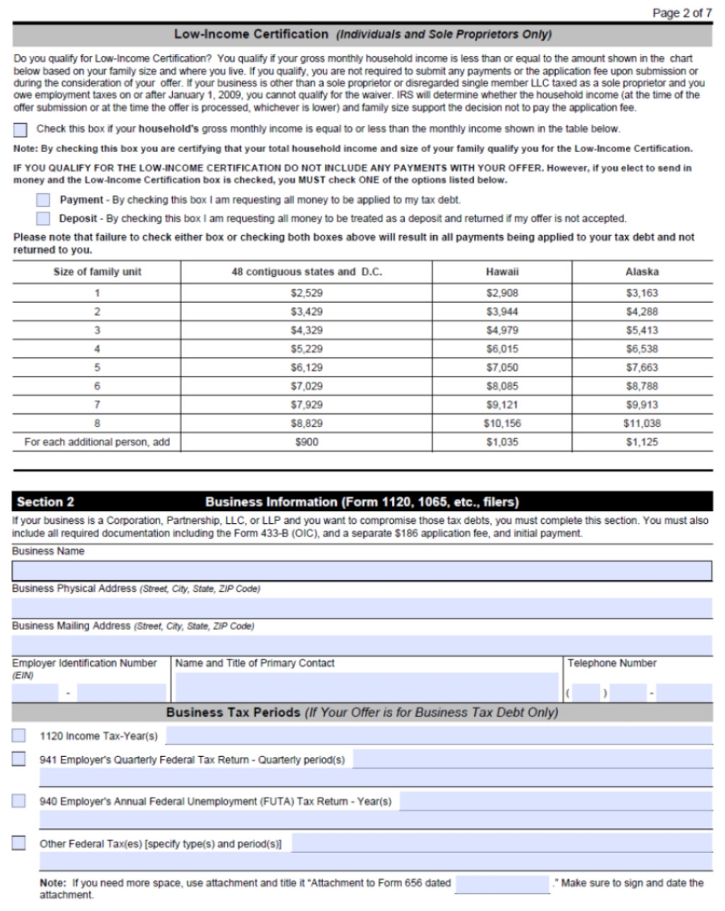 What Is Form 656