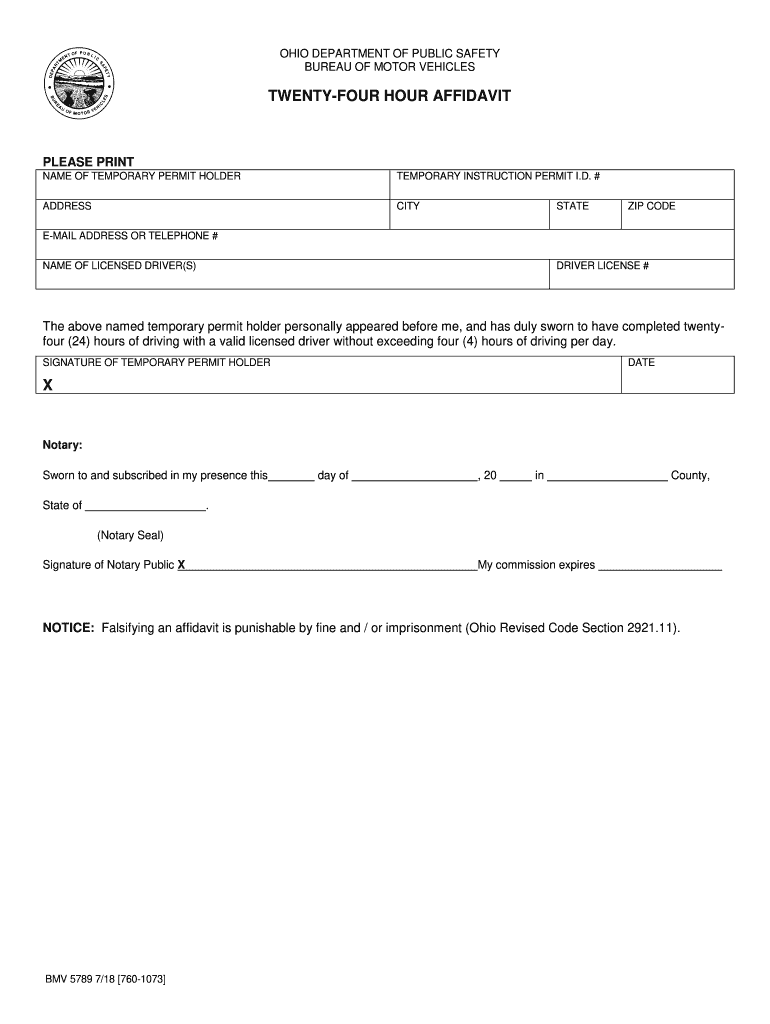 Ohio Bmv Form 4806