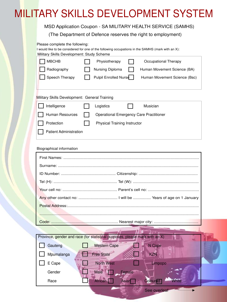 Online Military Application Fill Out amp Sign Online DocHub