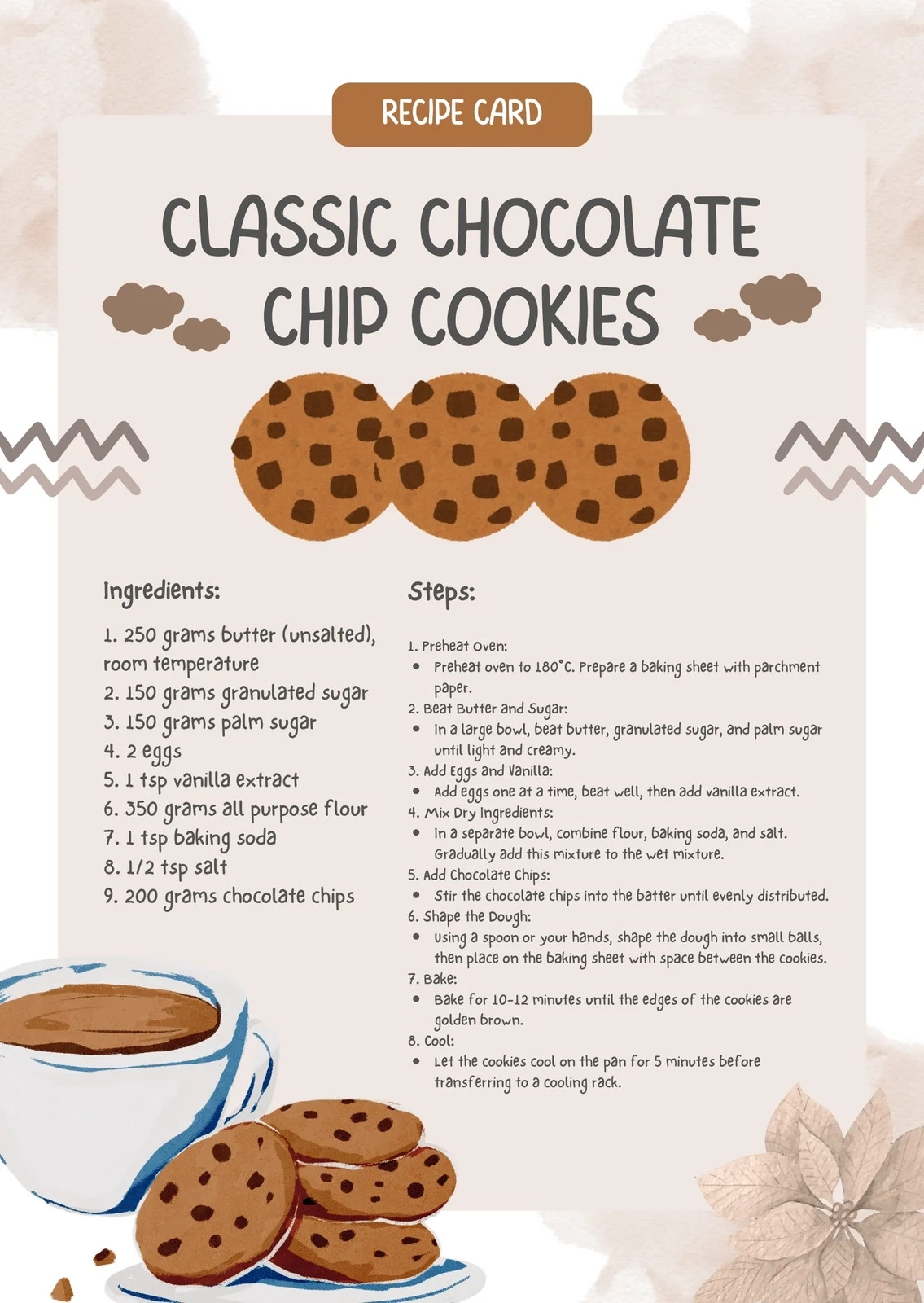 Page 5 Free And Customizable Cookies Templates