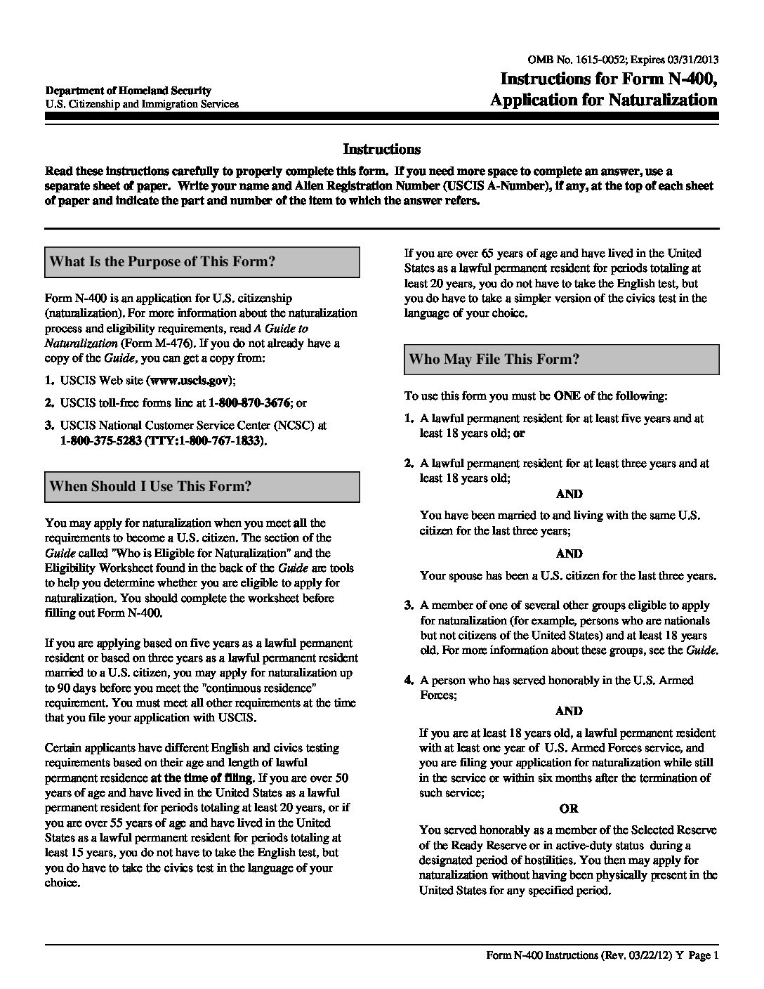 N400 2023 Form Pdf