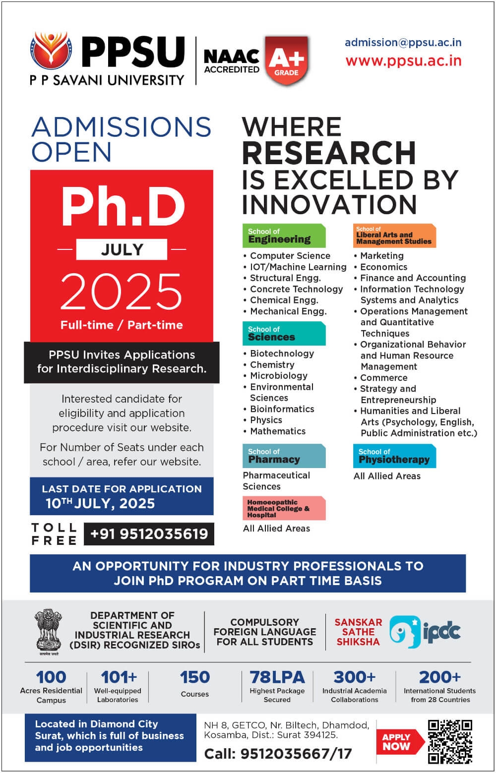 Ph D Admission 2025