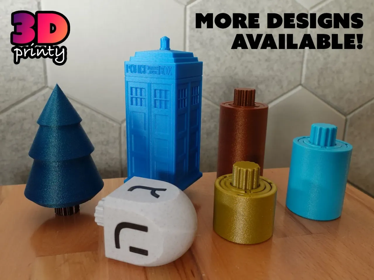 Print in Place Twisty Puzzle Box By 3D Printy Download Free STL 