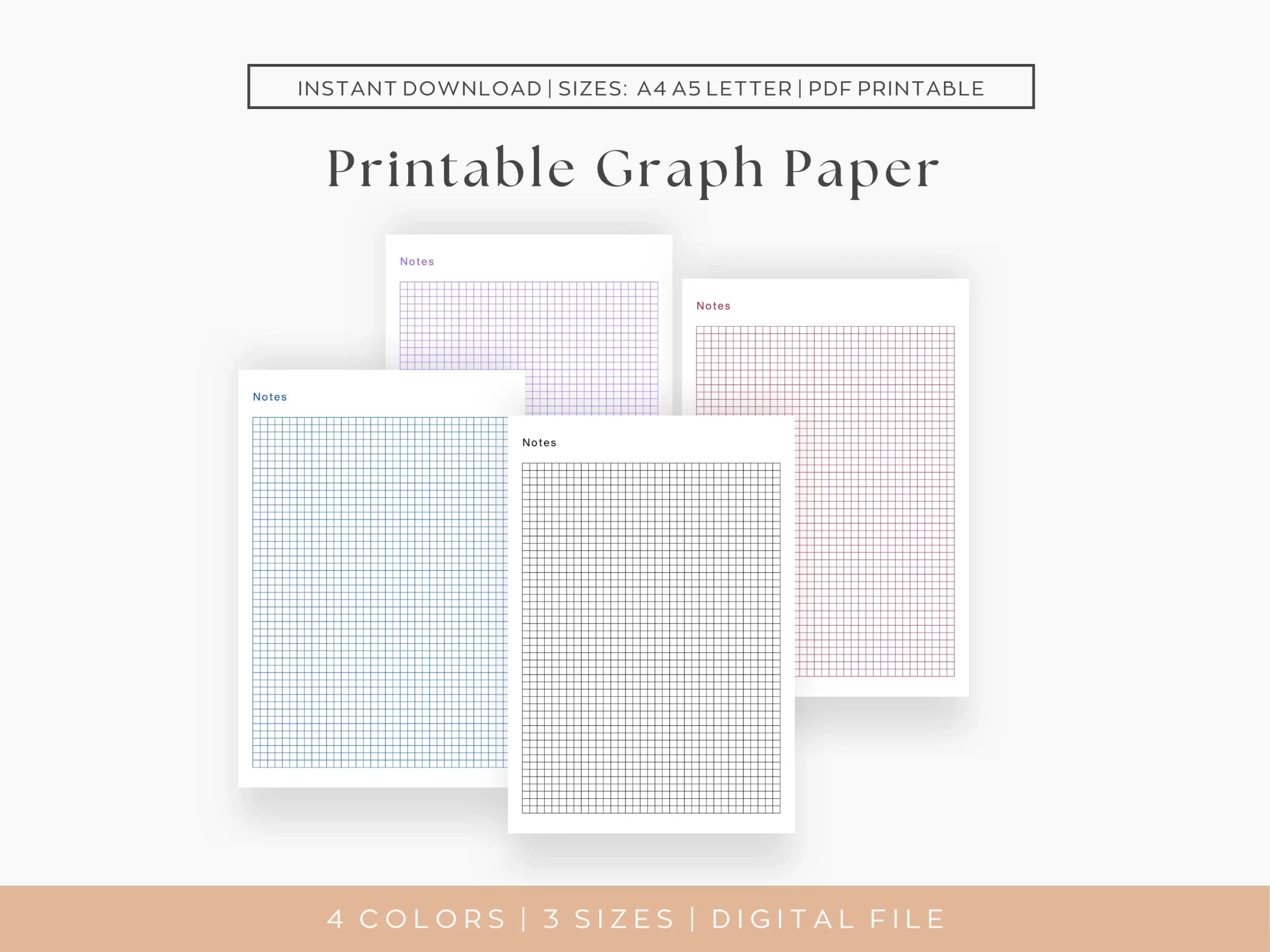 Printable Graphing Paper Letter