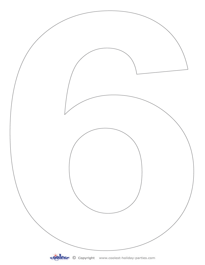 Printable Number 6 Coolest Free Printables Worksheets Library
