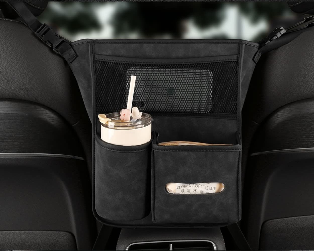 Qirc Auto Geldb rse Handtaschenhalter Zwischen Den Sitzen 