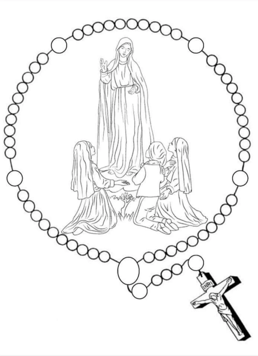 Free Printable Rosary Worksheets