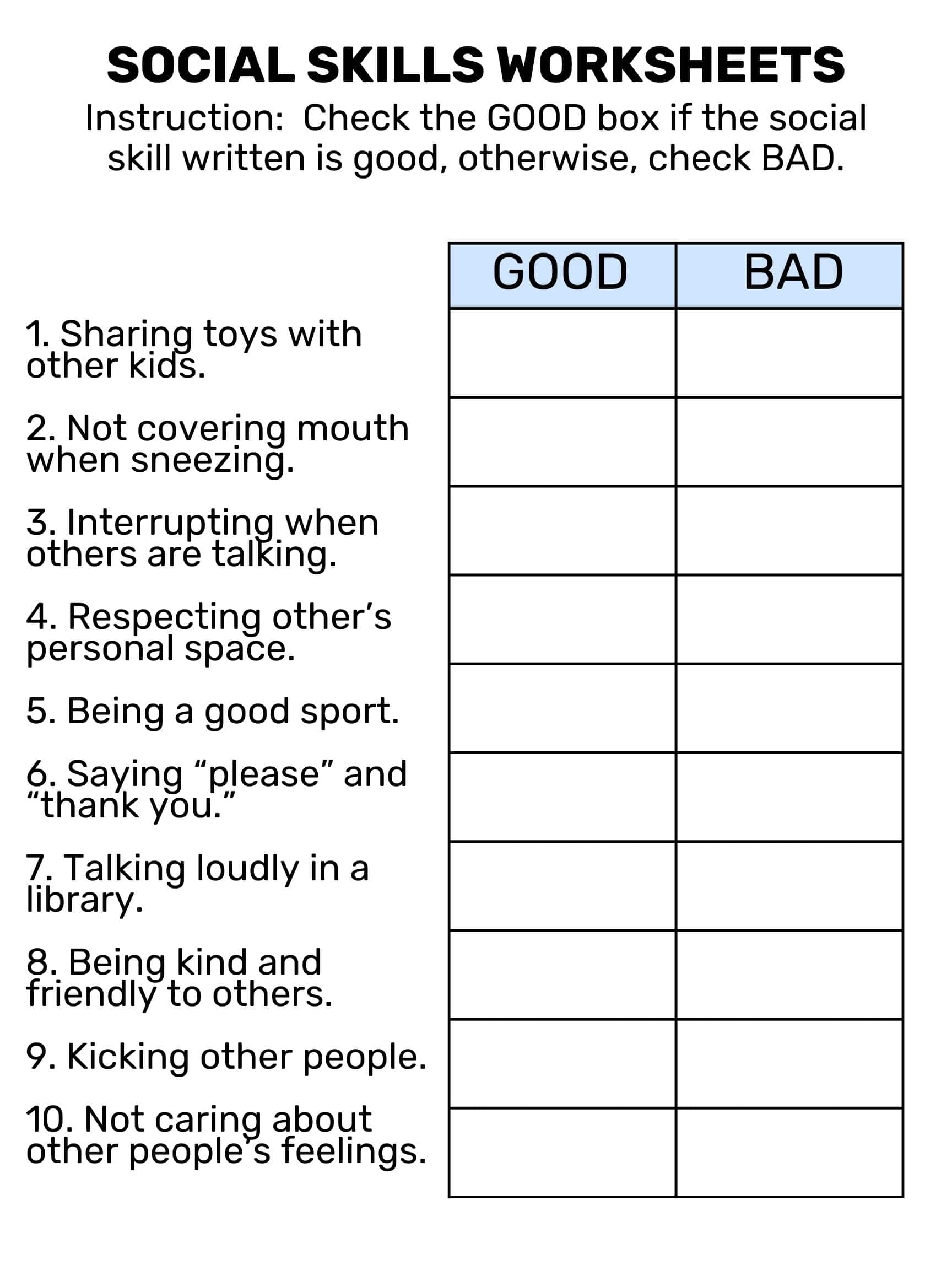 Free Printable Library Skills Worksheets Pdf
