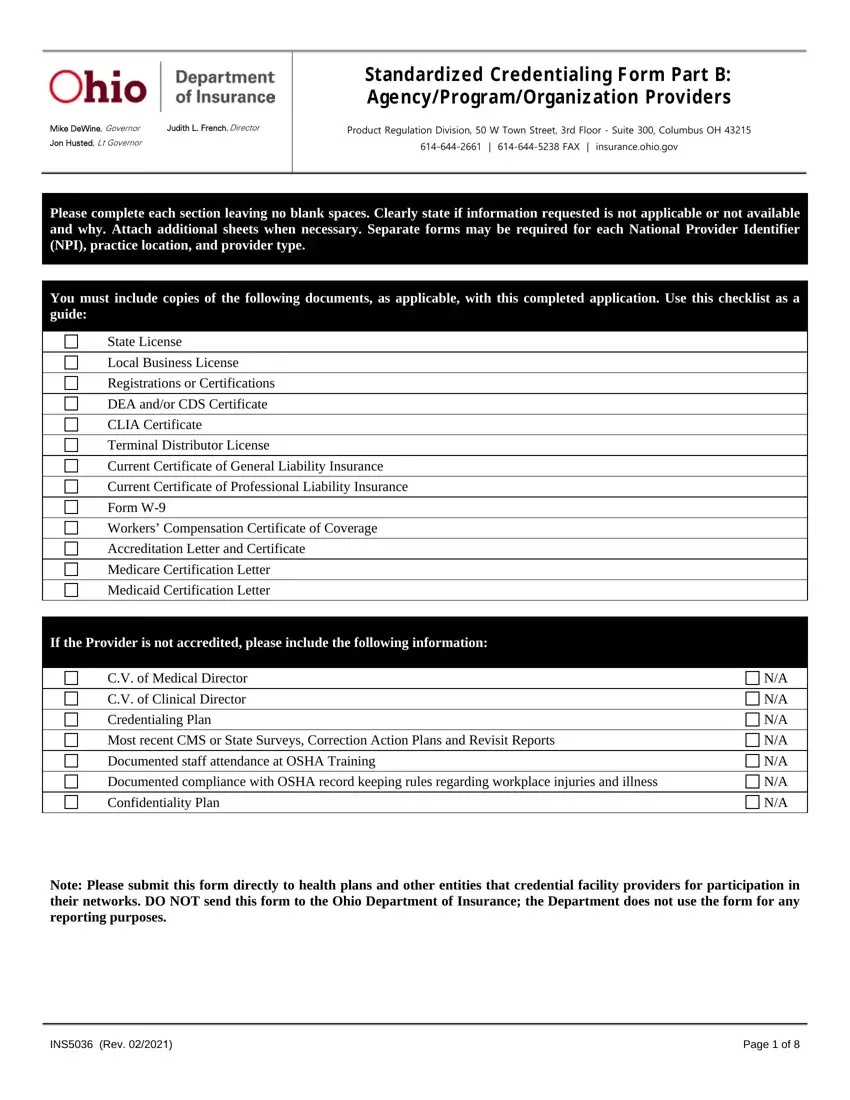 Provider W 9 Form For Insurance