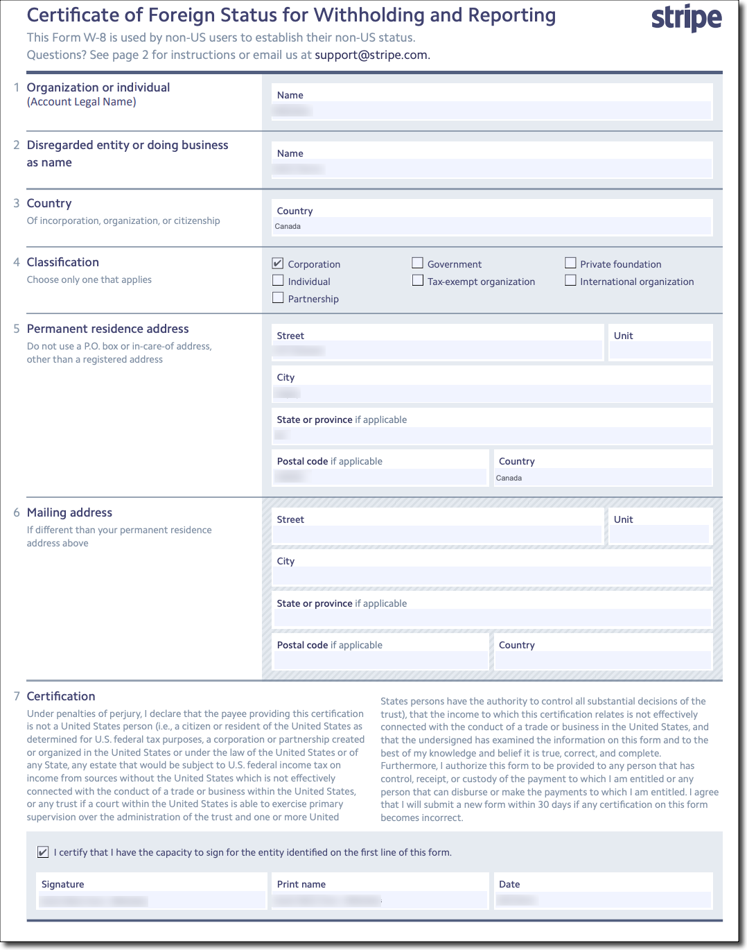 Stripe Hilfe Und Kundenservice